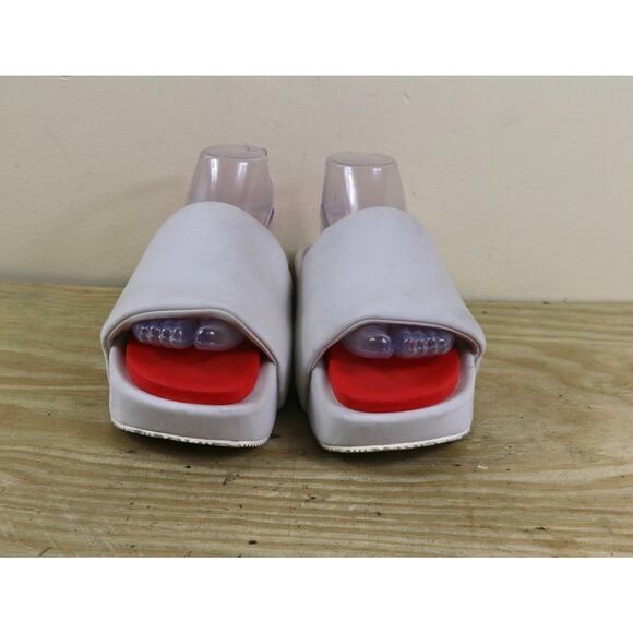 Yohji Yamamoto Adidas Y-3 Slide 9 Bliss Mens Red Off White Platform Sandals main image 8